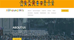 Desktop Screenshot of kampungkids.org